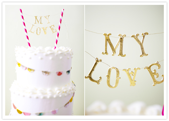 Crafty cake toppers Ceremony Reception Details Decor DIY Wedding 