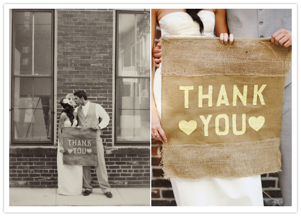 One budget tip from Laura She loved using burlap and twine anywhere she