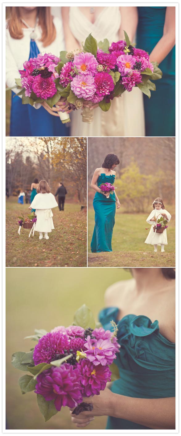 Autumn afternoon wedding
