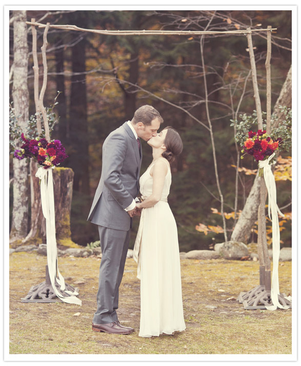 Autumn afternoon wedding