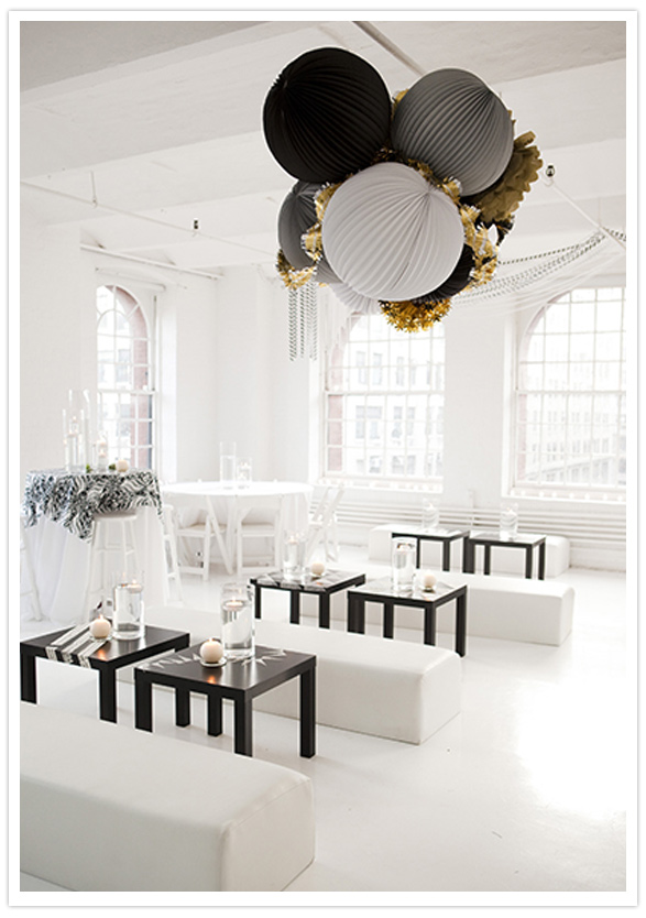 modern nyc wedding We could all dream of booking a venue that literally