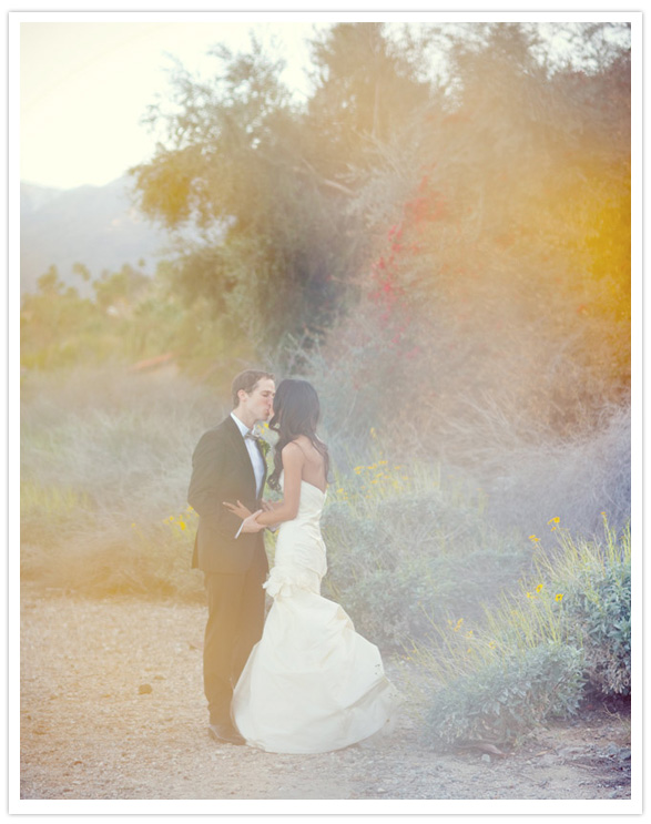 Rustic Palm Springs wedding