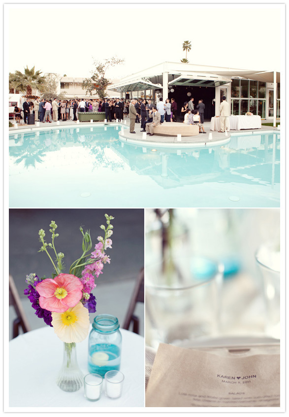Rustic palm springs wedding