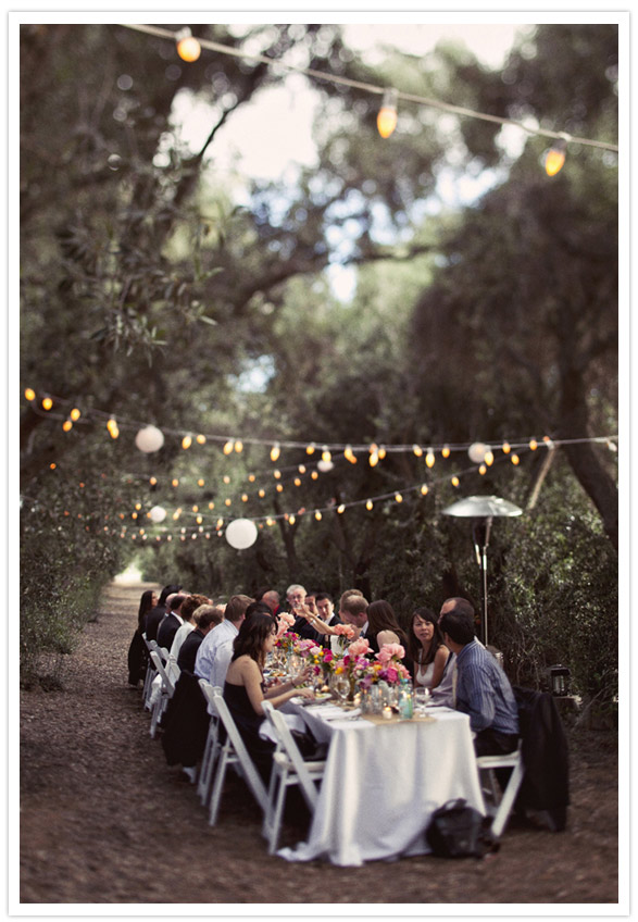 outdoor highland springs wedding