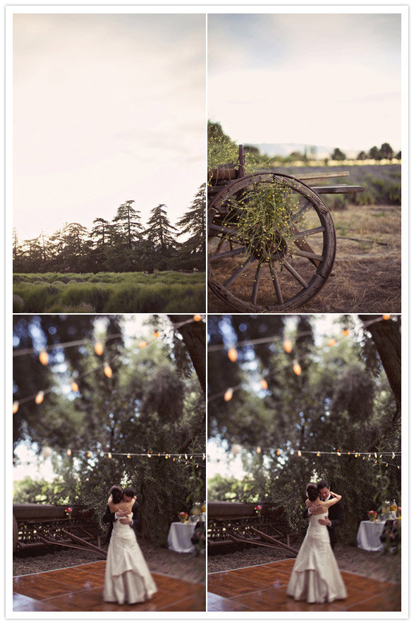 outdoor highland springs wedding