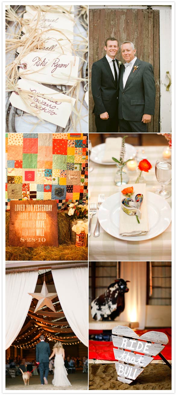 Rustic Colorado wedding