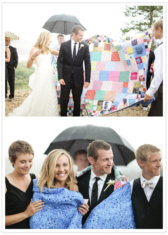 Far and away my favorite DIY of the entire wedding was our quilt