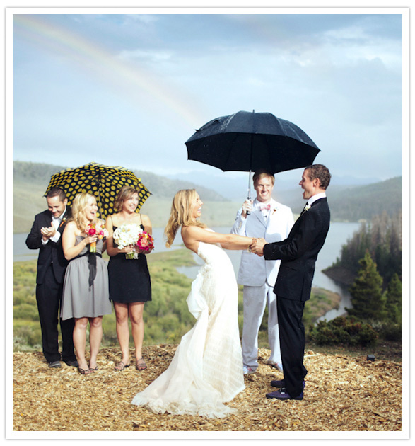 Rustic Colorado wedding
