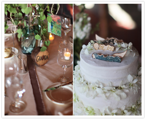 rustic handmade colorado wedding