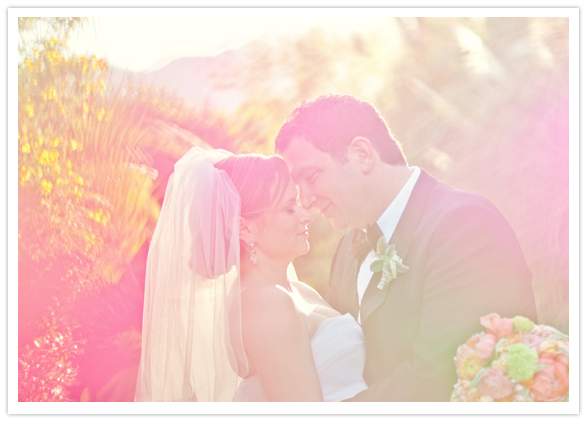 modern palm springs wedding