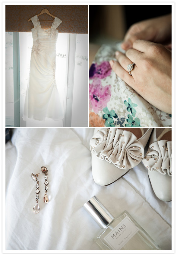 new england lakeside wedding