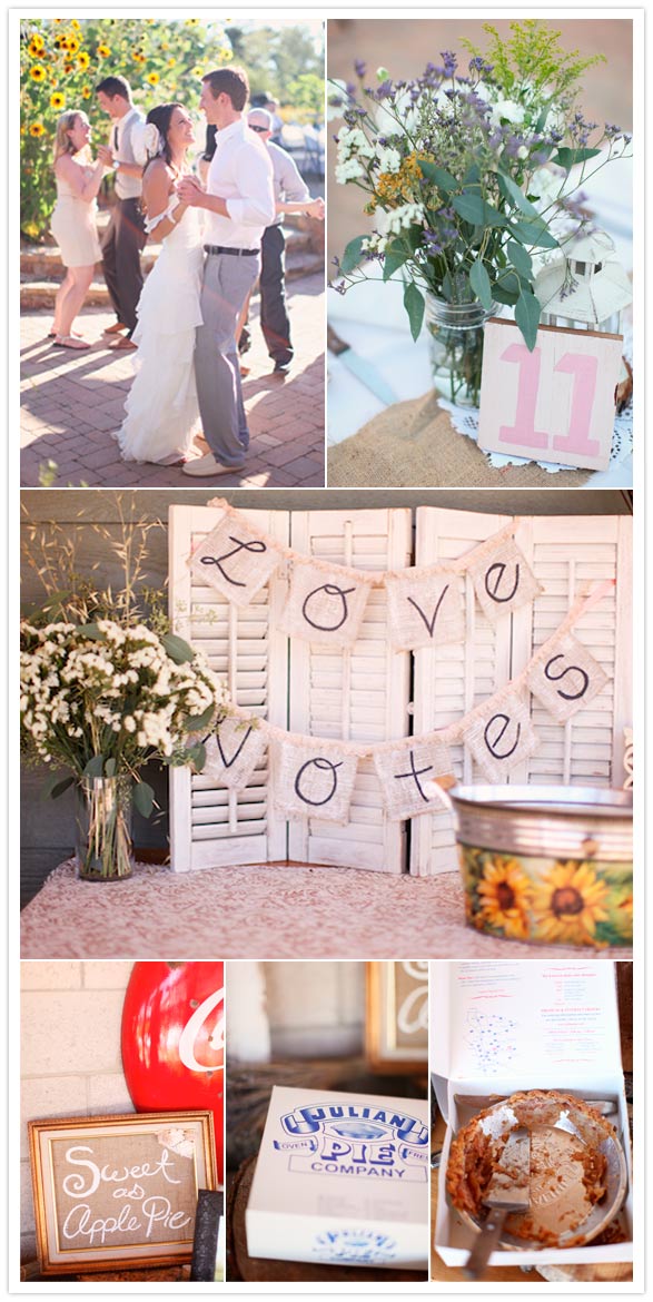 rustic farmhouse wedding I found some old wooden shutters on Craigslist at 