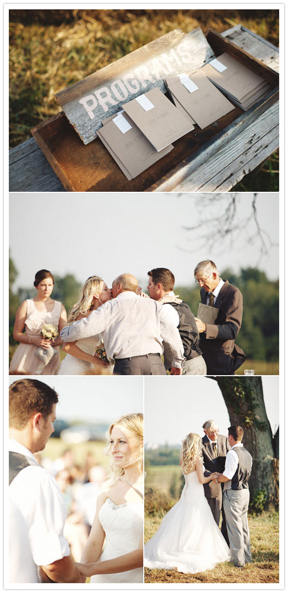 rustic diy wedding