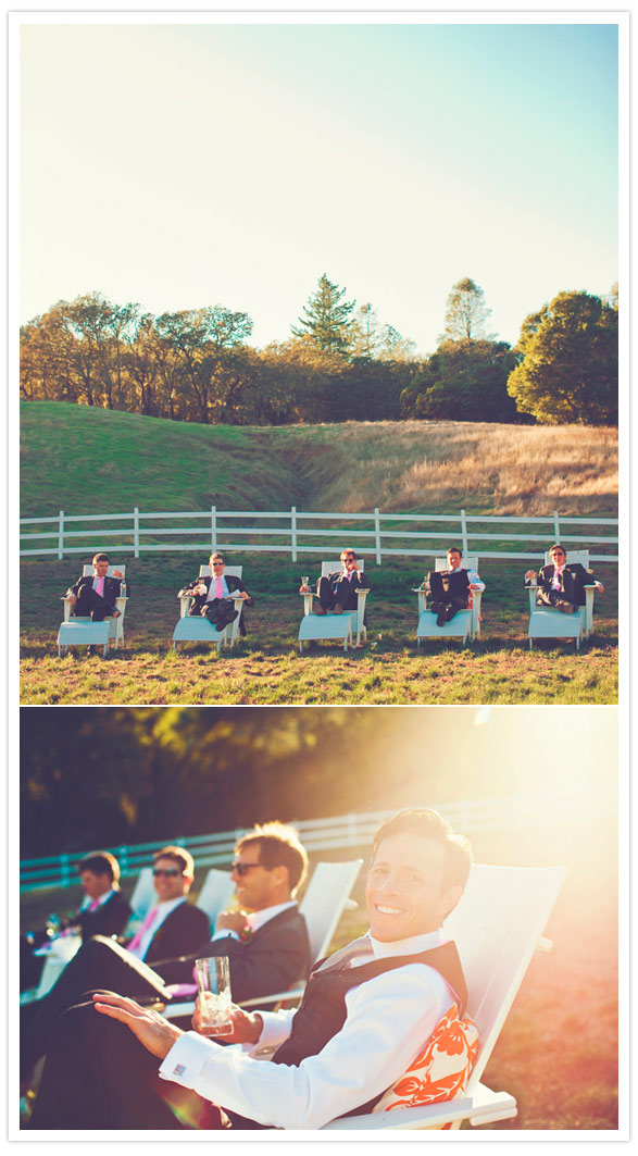 eclectic napa valley wedding