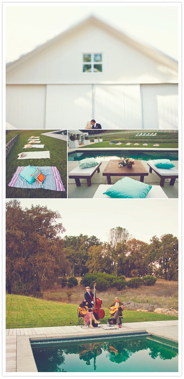 eclectic napa valley wedding