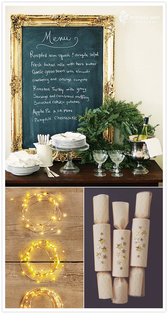 Glamorous holiday decor and gift ideas