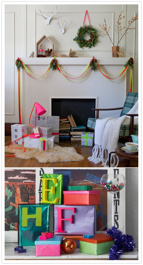 modern holiday decor