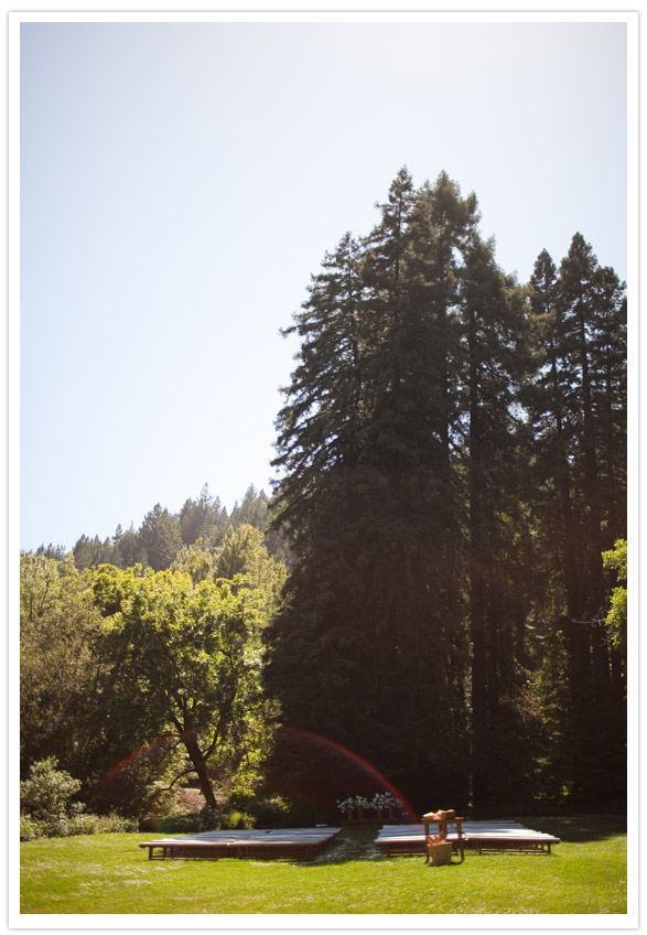 california cottage wedding