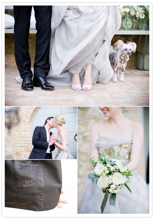 elegant bucolic tuscany wedding