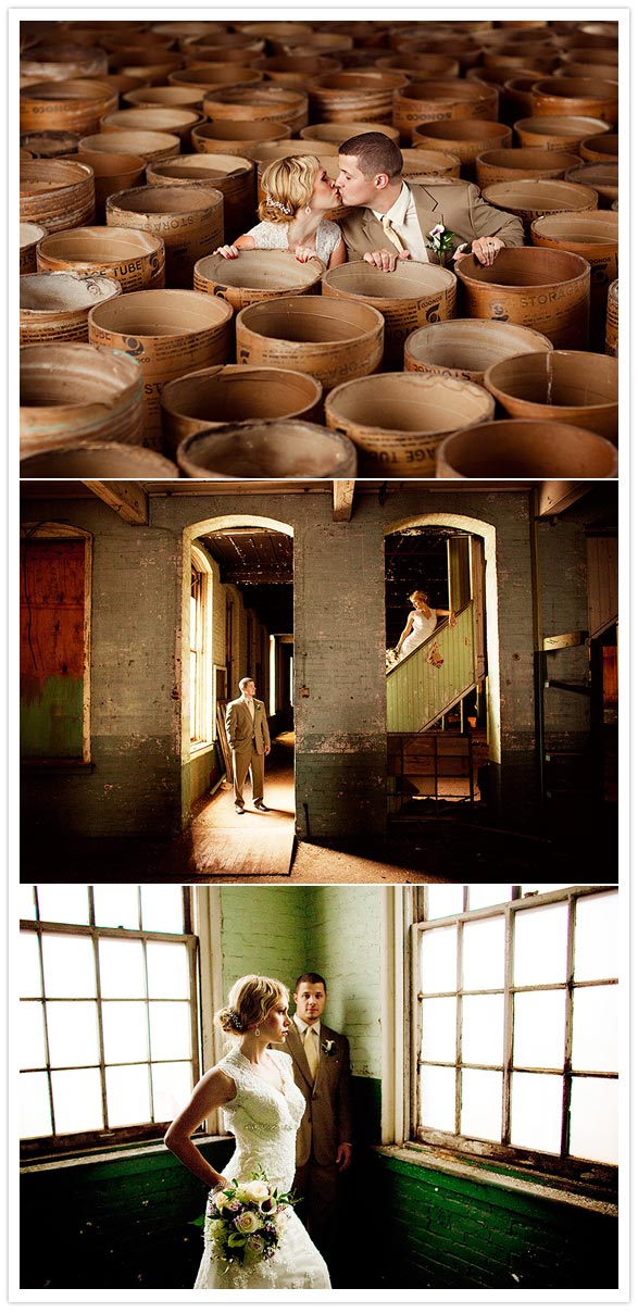 industrial warehouse day after shoot