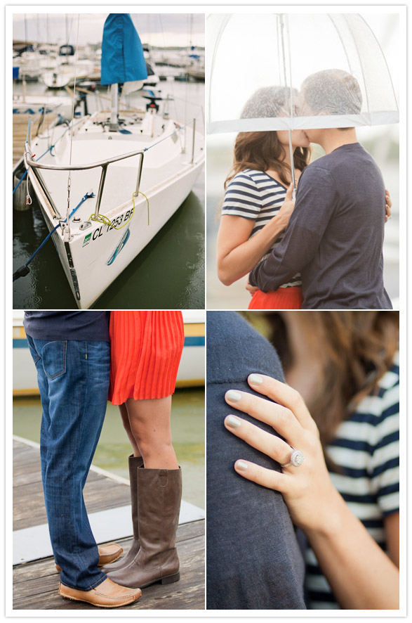 nautical engagement session