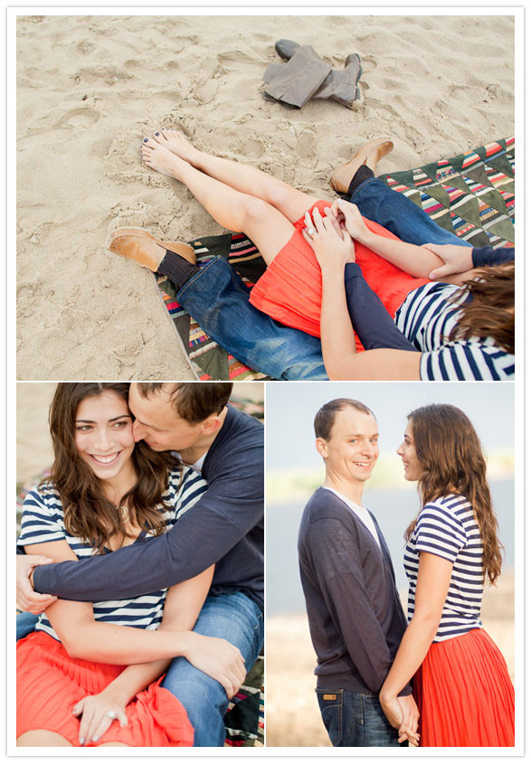 nautical engagement session