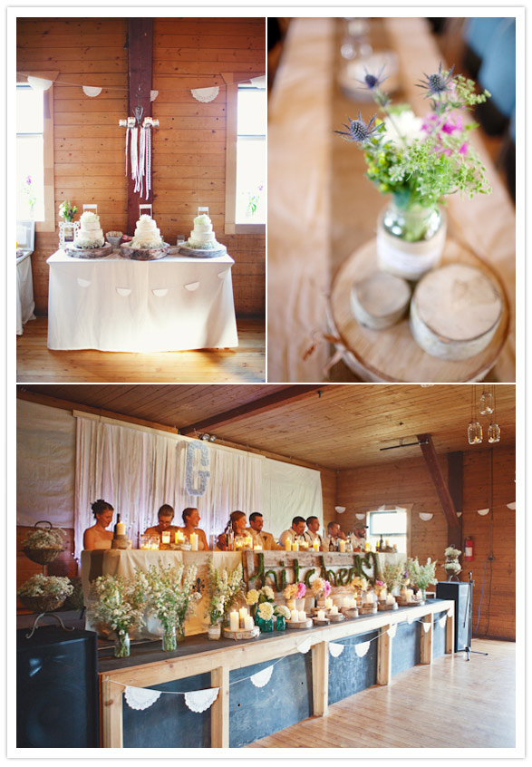 rustic handmade wedding