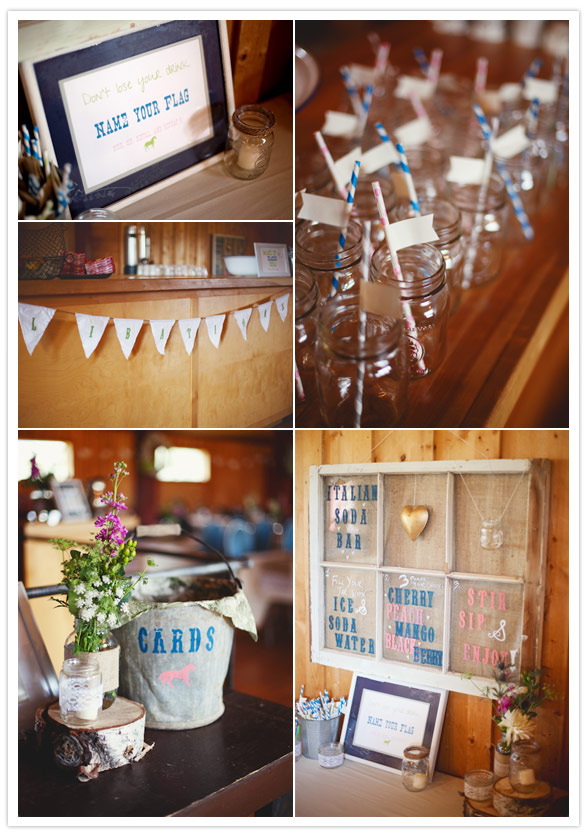 rustic handmade wedding