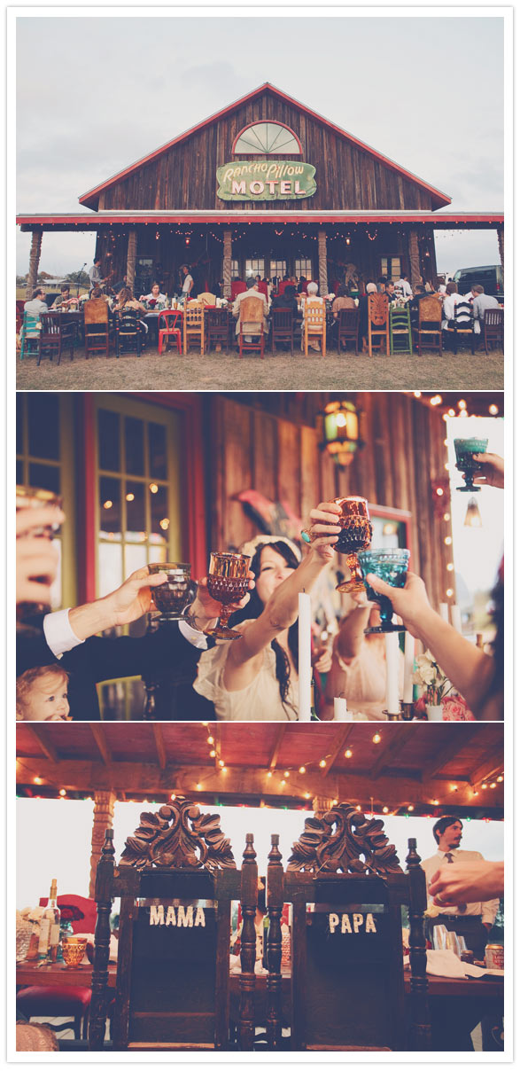 Bohemian wedding reception Bohemian wedding reception