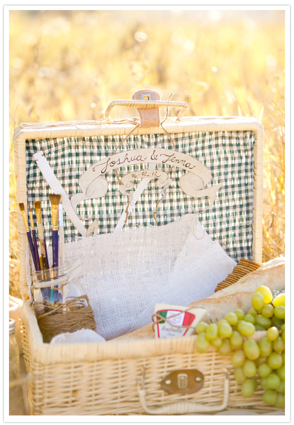 picnic engagement shoot 