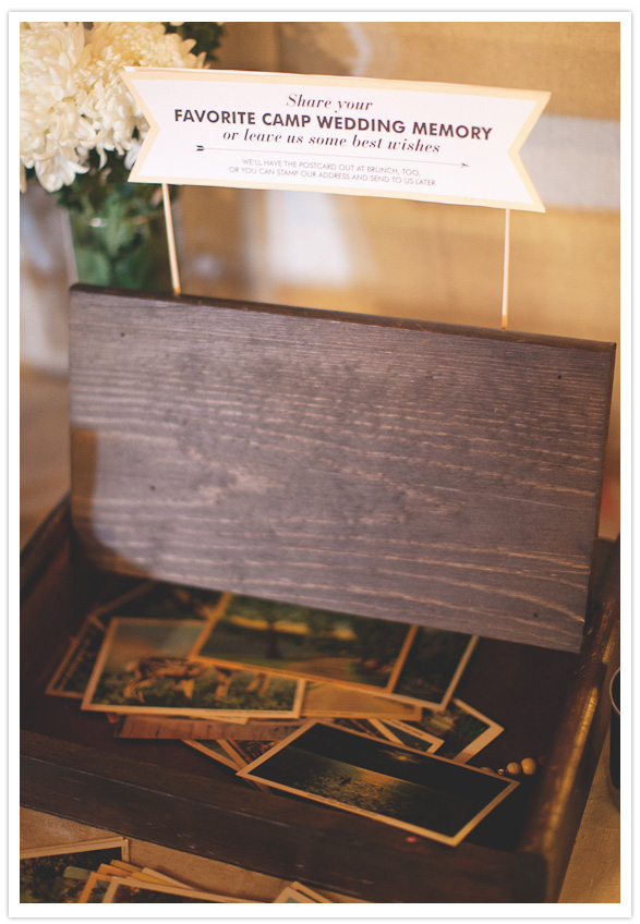 A custom made rubber stamp vintage postcards and you've got yourself the