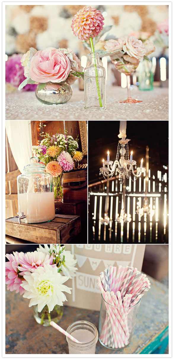 It was so much fun and everything turned out amazingly pink wedding details