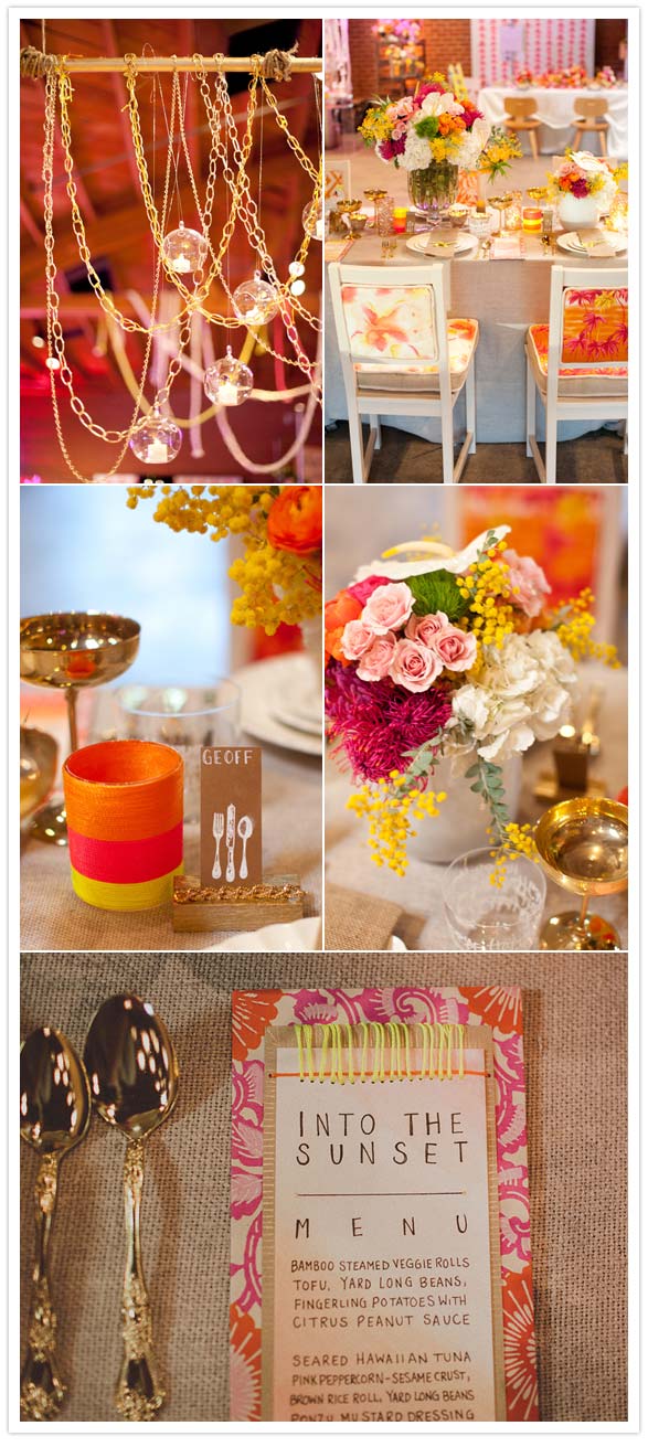 Posted in Color theme Tagged flowers reception sunset table setting 