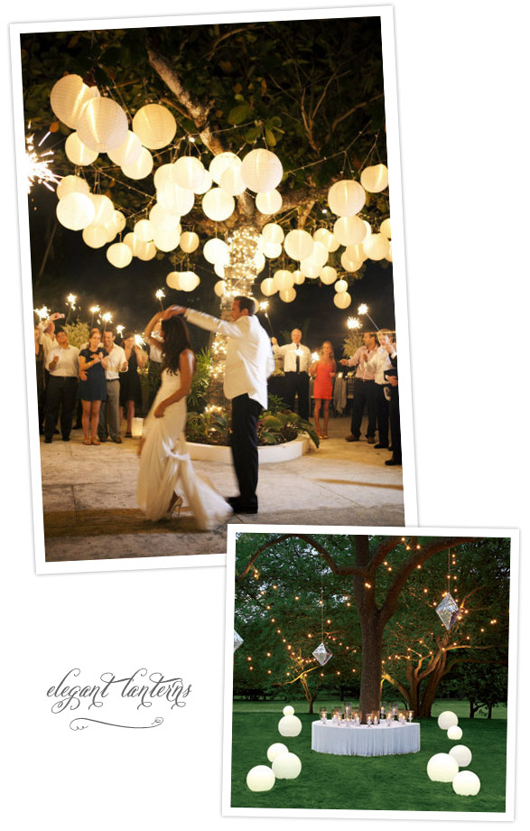 Here's a little sample of some pretty weddings we found that make excellent
