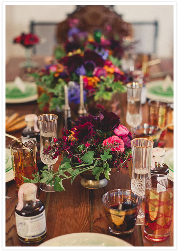 70's inspired bridal shower 