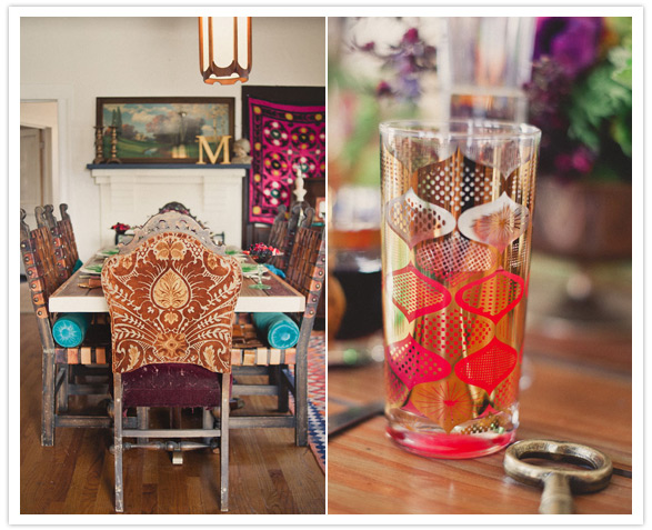 70's inspired bridal shower 