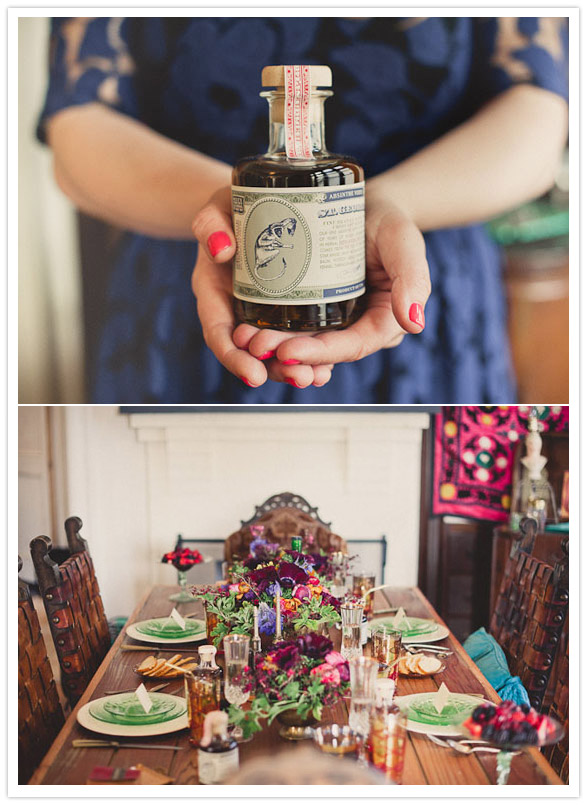 70's inspired bridal shower 