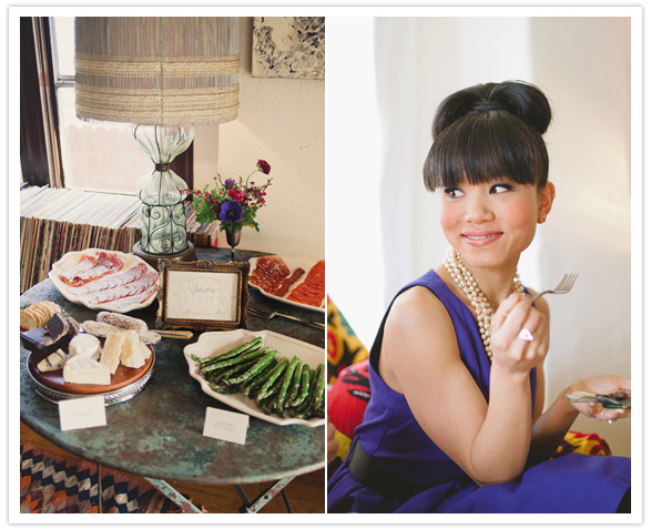 70's inspired bridal shower 