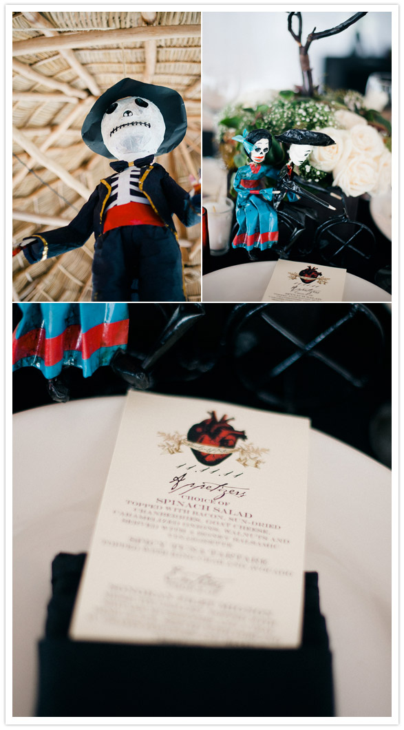day of the dead wedding menu day of the dead wedding menu