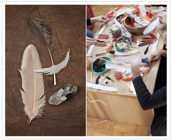 feather craft table feather craft table