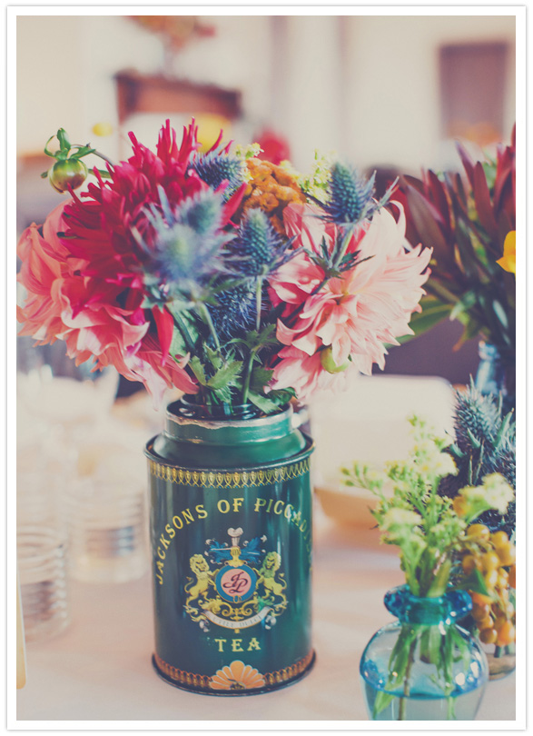 vintage flower can florals vintage flower can florals