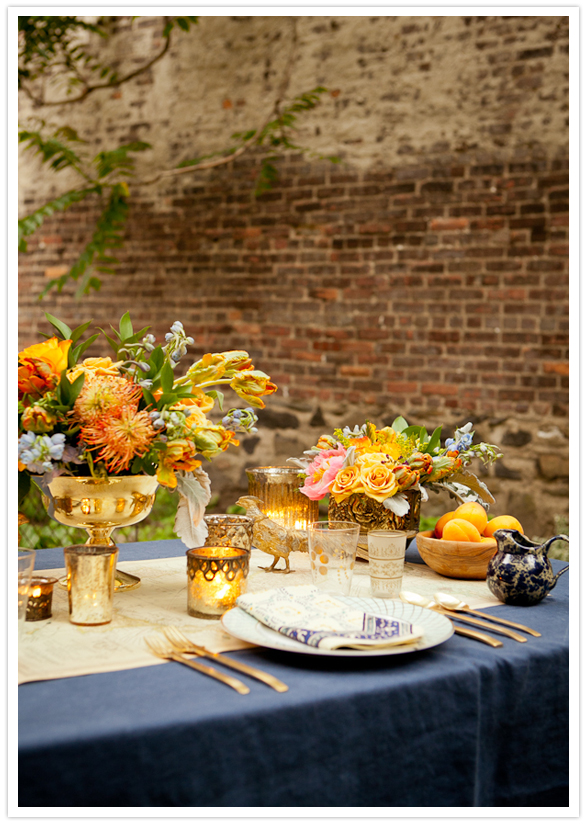 exotic traveler tablescape
