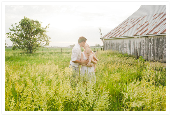 Farmhouse Anniversary Party 5 year anniversary portrait