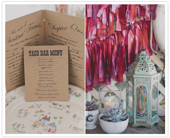 mexican-themed wedding decor
