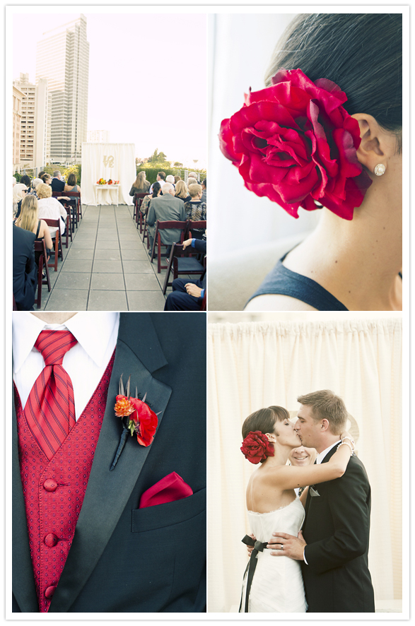 red wedding florals red wedding florals
