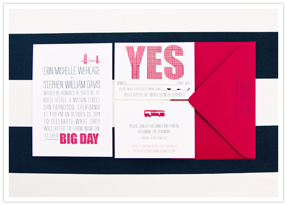 bold, red, modern wedding invites bold, red, modern wedding invites