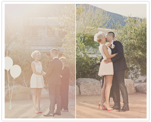 palm springs elopement