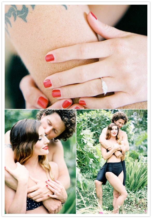 poolside engagement
