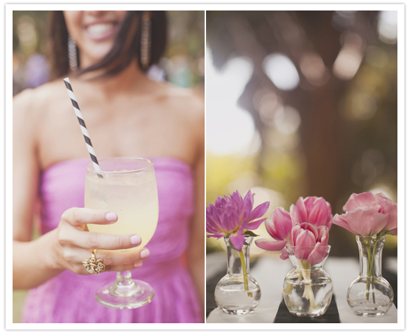 black and white striped party straws