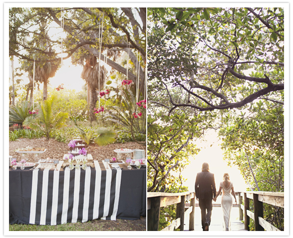 modern florida wedding